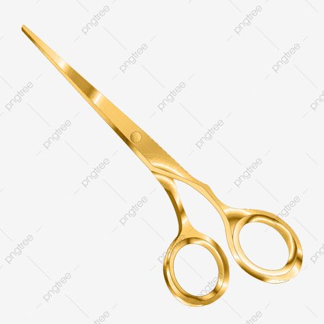 Golden Scissors, Barber Logo, Barber Razor, Barber Tools, Barber Scissors, Art Space, Vector Illustrations, Clipart Images, Png Transparent