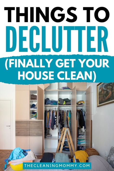 Declutter 365, Closet Tips, Decluttering Checklist, Things To Declutter, Start Decluttering, Declutter Checklist, Decluttering Inspiration, Declutter Home, Decluttering Ideas