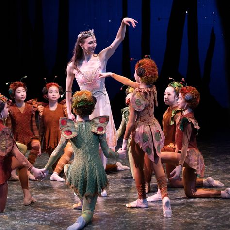 Pacific Northwest Ballet's Elle Macy in Balanchine's "A Midsummer Night's Dream" - Photo by Angela Sterling Dance Fits, Pacific Northwest Ballet, Dream Photo, A Midsummer Night's Dream, Midsummer Night's Dream, Midsummer Nights Dream, Pacific Northwest, North West, Ballet