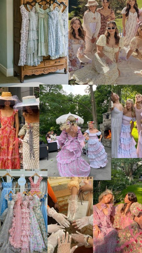 Bridgeton Party, Bridgerton Birthday Party, Bridgerton Tea Party, Diamond Of The Season, Tea Party Attire, Bridgerton Party, Party Dress Codes, Picnic Birthday Party, Bridal Shower Inspo