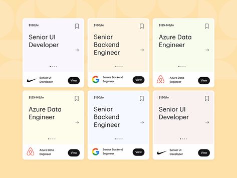 Ui Components Design, Product Card Ui, Card Ui Design, Website Cards, Ui Cards, Modern Card Design, Application Ui Design, Ui Design Principles, Product Card