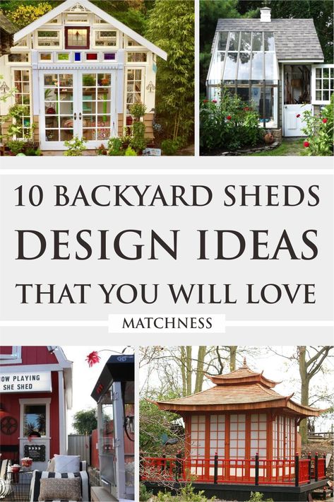 Backyard shed are very common as they are very multifunctional. You can start to make it a place of storage, space for hobbies, children’s play area, your home office and many other creative ways you can built in the shed in your backyard, depending on how you will use it. Mostly, you will build a backyard shed of wood. #backyardsheddesignideas #backyarddesign #outdoordesign Moving New House, Children's Play Area, Shed Of The Year, Outdoor Entryway, Be More Creative, House Backyard, Backyard Sheds, Backyard Shed, The Shed