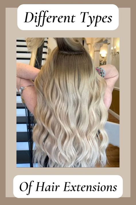 Micro Ring Hair Extensions, Fusion Hair Extensions, Tight Braids, Types Of Hair Extensions, Fusion Hair, Natural Hair Extensions, Long Hair Extensions, Types Of Hair, Luscious Hair