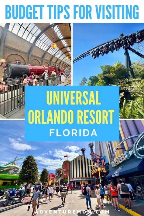 Universal Orlando Roller Coaster. With Text Reading: The Best Tips for Visiting Universal Orlando Resort in Florida. Endless Summer Resort Orlando, Resort Food, Universal Resorts, Adventure Mom, Mom Travel, Florida Resorts, Universal Orlando Resort, Universal Studios Orlando, Orlando Resorts