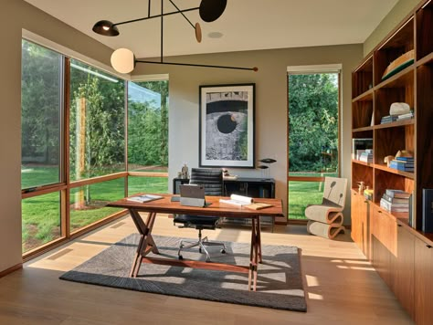 Look Inside a TN Architect's Dream Home Architect Office, House Elements, David Bailey, Office Inspo, Green Hills, House Office, Home Office Setup, Office Setup, Sustainable Home