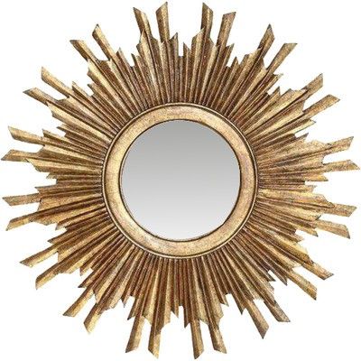 Sunburst Mirrors - 10 Best & How To Use Them Gold Sunburst Mirror, Sun Mirror, Starburst Mirror, Gold Sunburst, Rustic Wall Mirrors, Gold Starburst, Mirror Design Wall, Unique Mirrors, Sunburst Mirror