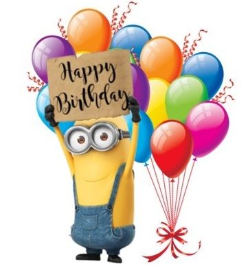 Birthday Minion, Minions Party, Happy Birthday Minions, Funny Minion Pictures, Happy Birthday Kids, Minion Birthday Party, Birthday Greetings Friend, Happy Birthday Art, Happy Birthday Greetings Friends