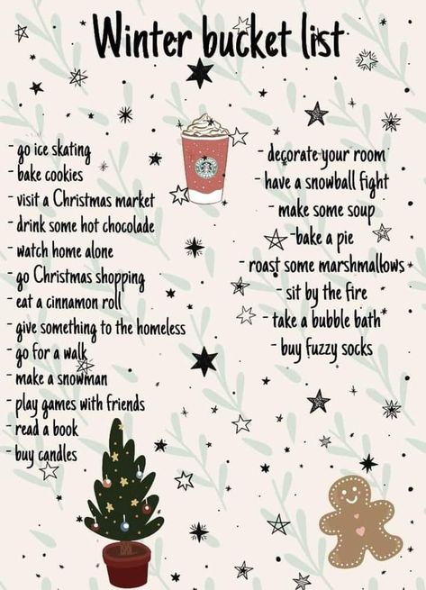 Fun Winter Things To Do With Friends, Activities To Do For Christmas, Thing To Do For Christmas, Fun Christmas Aesthetic, December List Of Things To Do, Winter To Do List Friends, Winter Holidays Aesthetic, Stuff To Do For Christmas, Xmas Things To Do