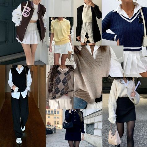 Posh Preppy Outfits, Clean Preppy Style, American Preppy Style Women, Preppy Outfits Street Style, Preppy Outfits Aesthetic Fall, Classic Preppy Outfits For Women, Preppy Fashion Style Women, Smart Preppy Outfits, Classic University Outfits