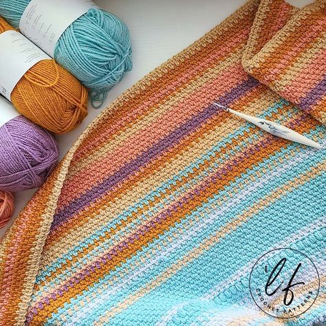 2023 Crochet Temperature Blanket Pattern Tempature Blanket Crochet Pattern, Crochet Temperature Blanket Pattern, Temperature Blanket Pattern, Crochet Seed Stitch, Temperature Blanket Crochet, 2023 Crochet, Yarn Color Combinations, Crochet Squares Afghan, Temperature Blanket