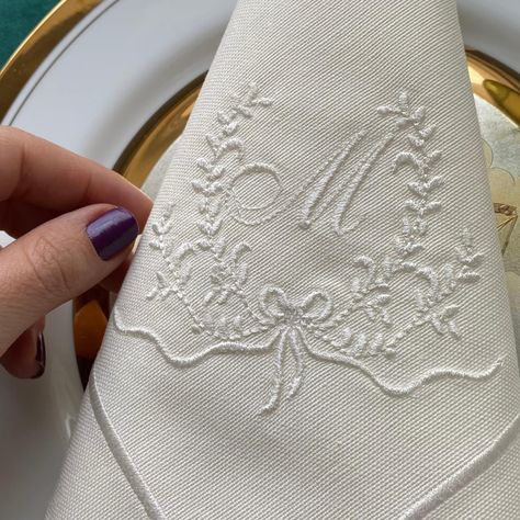 Custom wedding monogram