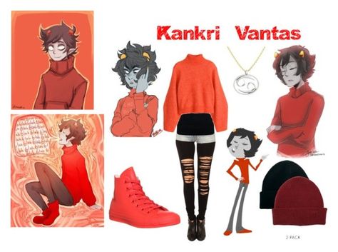 "Kankri Vantas Homestuck Cosplay" by the-geek-and-the-jackass ❤ liked on Polyvore featuring Converse, R13, Amanda Wakeley, H&M, Gemvara, ASOS, homestuck, kankri and kankrivantas Kankri Vantas, Polyvore Aesthetic, Polyvore Winter, Polyvore Casual, Polyvore Chic, Polyvore Summer, Polyvore Dress, Homestuck Cosplay, Hipster Tops