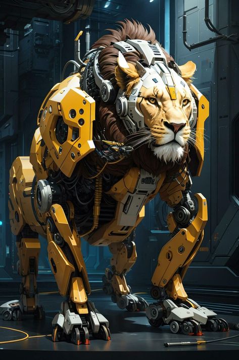 Download the Futuristic Lion robot image generated 27304524 royalty-free Stock Photo from Vecteezy for your project and explore over a million other images and backgrounds. Robot Images, Robot Lion, Body Armour, Anime Animals, Cityscape Photos, Logo Banners, Custom Illustration, Custom Branding, Background Banner