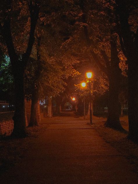 Autumn At Night Aesthetic, Autumn Nights Aesthetic, October Dark Aesthetic, October Night Aesthetic, Autumn Night Wallpaper, Autumn Aesthetic Night, Nostalgic Fall Aesthetic, Autumn At Night, Autumn Sunset Aesthetic