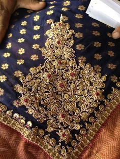 jackets zardozi aari velvet - Google Search Marodi Work, Zardosi Embroidery, Emb Designs, Zardozi Embroidery, Crazy Quilting, Couture Embroidery, Hand Work Embroidery, Handwork Embroidery Design, Embroidery Designs Fashion