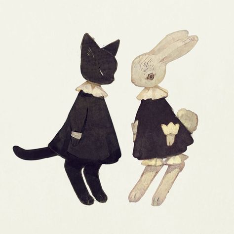 Superflat, Kunst Inspiration, Arte Obscura, Arte Inspo, Arte Horror, 영감을 주는 캐릭터, Creepy Cute, Pretty Art, Cat Art