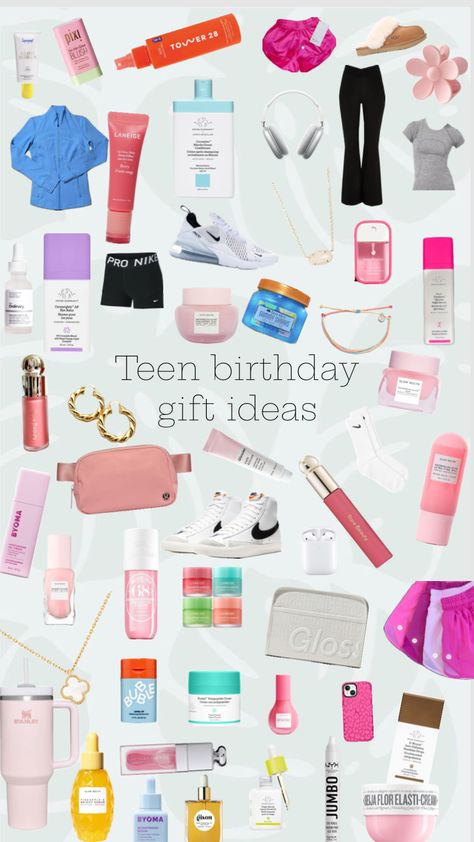 🎉🥳Teen birthday gift ideas (for girls)🥳🎉 What To Get Your Friend For Her Birthday Gift Ideas, Good Ideas For Birthday Gifts, Birthday Gift Ideas Clothes, Birthday Present Ideas For Yourself, 14th Birthday Present Ideas Girl, Birthday Gifts To Ask For Ideas, Birtjday Gifts, Girly Gift Ideas Birthday, Birthday Gifts For 13th Birthday Girl