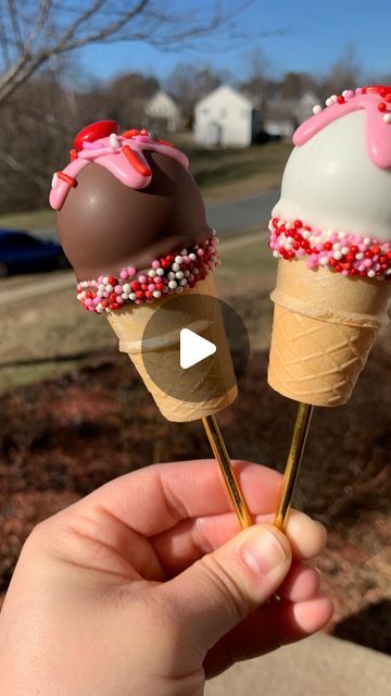 Ice Cream Cones Cake Pops, Cake Inside Ice Cream Cones, Cake In Cones, Cakepop Ice Cream Cone, Ice Cream Cone Cake Pops Tutorial, I’ve Cream Cake Pops, Ice Cream Cone Dessert Ideas, Cupcake Ice Cream Cones Recipe, Cake Pops In Ice Cream Cones