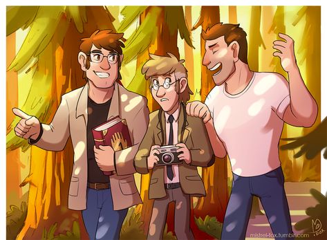 Mystery Trio, Gravity Falls Fanart, Gravity Falls Fan Art, Gravity Falls Au, Reverse Falls, Tumblr Post, Gravity Falls Art, Better Late Than Never, Fun Times