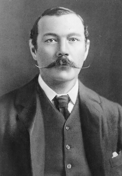 Sir Arthur Conan Doyle.....author of the Sherlock Holmes series of books. Sherlock Holmes Stories, Detective Sherlock Holmes, Michel De Montaigne, Mrs Hudson, Sir Arthur Conan Doyle, Arthur Conan, James Joyce, Conan Doyle, Writers And Poets