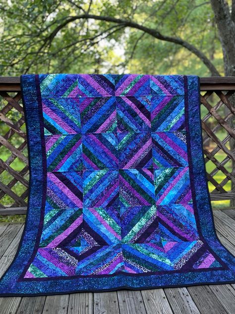 Boho inspired quilt for a wedding present Amazing Quilts, Wedding Present, Bride To Be, Jewel Tones, Batik, A Wedding