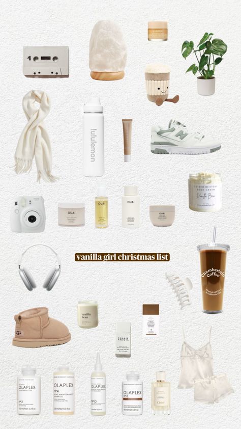 #cleangirlaesthetic #vanillagirlwishlist #christmaslistinspo #myfirstshuffle Vanilla Girl Christmas, Girl Christmas List, Xmas List Ideas, Scandinavian Outfit, Girly Christmas Gifts, Best Friend Challenges, Things I Need To Buy, Nails Today, Vanilla Girl