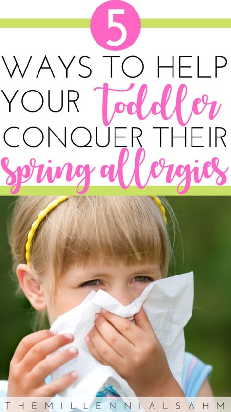 5 ways to help toddlers conquer spring allergies Kids Allergies Relief, Seasonal Allergy Remedies, Allergy Remedies For Kids, Toddler Allergies, Natural Allergy Relief, Spring Allergies, Kids Allergies, Natural Remedies For Allergies, Summer Health