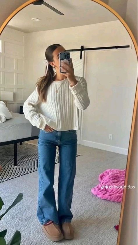 Outfit Ideas Nice Casual, Cute Winter Outfits Sweaters, Casual Elevated Style, Spring Outfits High School, Cute Casual Outfits Modest, Snappy Casual Outfits Sorority, Family Birthday Dinner Outfit, School Fit Inspo Spring, Mid Weather Outfits