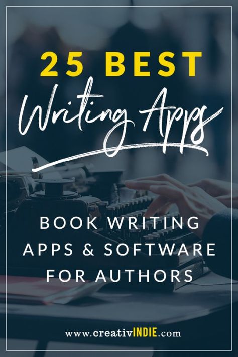 Apps For Authors, Writing A Novel Tips, Best Writing Apps, Apps For Writers, Writing Kids Books, Writing Apps, Writing Childrens Books, Best Writing, Writing Software