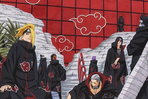 Who was the weakest @akatsuki member? . . -Naruto Manga 317 Cover Anime Island, Sasuke Akatsuki, Photo Naruto, Naruto And Sasuke Wallpaper, Naruto Vs Sasuke, Naruto Uzumaki Art, Anime Tees, Naruto Series, Naruto Kakashi