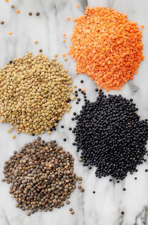 Learn how to cook lentils perfectly every time! Tasty, nutritious, and easy to make, they're a delicious way to add protein to any meal. | Love and Lemons #vegan #mealprep #healthyrecipes #vegetarian Cook Lentils, How To Cook Lentils, French Green Lentils, Curried Lentil Soup, Yellow Lentils, Best Guacamole Recipe, Dried Lentils, Vegetable Pasta, Lentil Salad