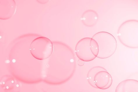 Bubbles Background Aesthetic, Pink Bubbles Background, Pink Bubbles Aesthetic, Soap Background, Cutesy Aesthetic, Bubbles Background, Bubble Background, Yt Banner, Cartoon Bubbles