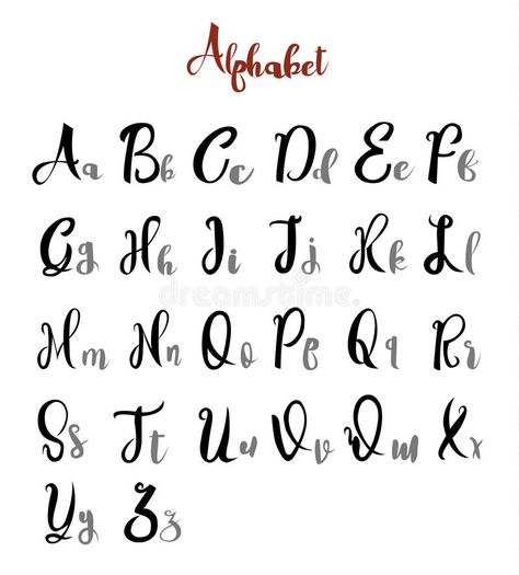 Photo about Alphabet   letters lettering calligraphy vector art latin. Illustration of fonts, design, background - 84279691 Cursive Fonts Alphabet, Doodle Art Letters, The Garden Of Words, Chalkboard Lettering, Alfabet Letters, Typography Alphabet, Doodle Art Journals, Alphabet A, Visual Thinking