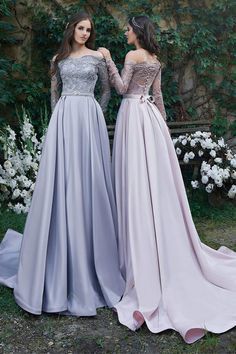 Renda Kebaya, Gown Off Shoulder, Off Shoulder Design, Muslim Wedding Dresses, Gothic Wedding Dress, Alternative Wedding Dresses, Lace Evening Gowns, A Line Evening Dress, Blue Wedding Dresses