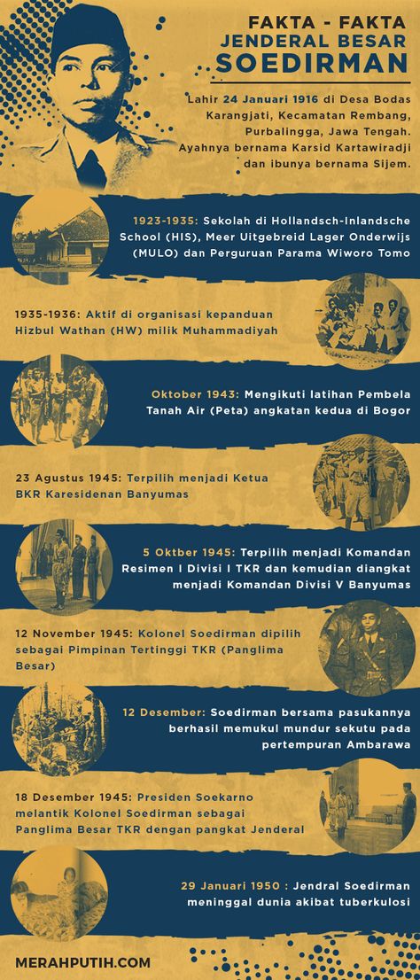 Fakta-Fakta Jendral Besar Soedirman Biografi Ir Soekarno, Infografis Pahlawan, Contoh Biografi, Biografi Pahlawan, Infografis Sejarah, Poster Sejarah, Poster Pahlawan, Mind Maping, Creative Cv Template