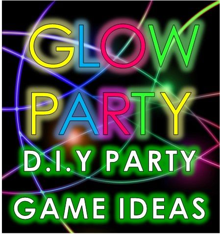 Best Glow Party Ideas and Neon Party Games to Rock your Teen Party! Neon Party Games, Glow Party Games, Glow Party Ideas, Camping Party Games, Party Games For Teens, Glow Stick Wedding, Glow Games, Party Game Ideas, Diy Party Games