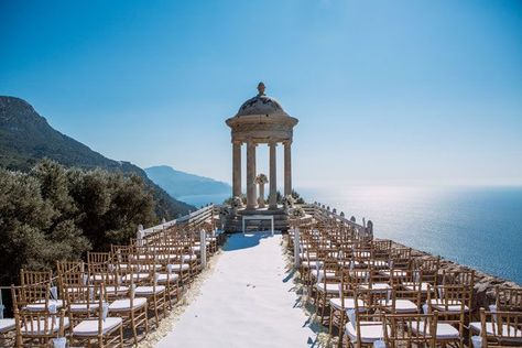 If you’re getting married in Mallorca, you need to see the best venues for weddings on the island Wedding Venues Abroad, Son Marroig Wedding, Majorca Wedding, Spanish Coast, Romantic Wedding Ideas, Mallorca Wedding, Weddings Abroad, Mediterranean Wedding, Disney Wedding Theme