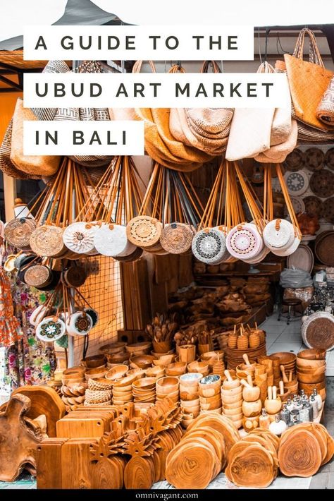 The Ubud Art Market is one of the must things to do in Ubud Bali! Read here everything you need to know about the Ubud Art Market, including the location of the Ubud Art Market, what to buy at the Ubud Art Market and shopping tips for the Ubud Art Market! #Ubud #Bali Ubud Art Market, Ubud Market, Bali 2023, Bali Bucket List, Bali Shopping, Bali Baby, Ubud Indonesia, Bali Trip, Bali Honeymoon