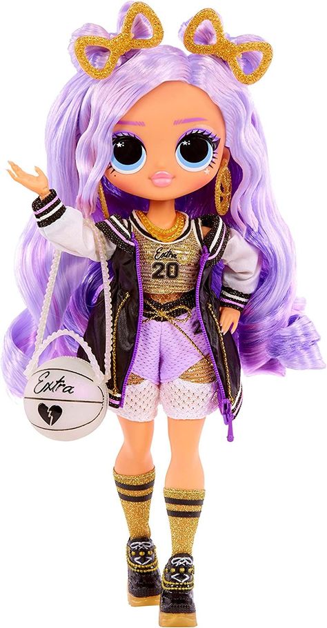 Sporty Chic Style, Chic Clothing Style, Lol Omg, Toy Playset, Holiday Toys, Dream Doll, Love And Basketball, Doll Stands, Sports Fashion