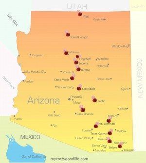 Arizona Road Trip: 15 places you must see in AZ! Southwest Travel, Arizona Living, Arizona Adventure, Arizona Vacation, Visit Arizona, Arizona Road Trip, Arizona Hiking, Camping Places, Lake Havasu City