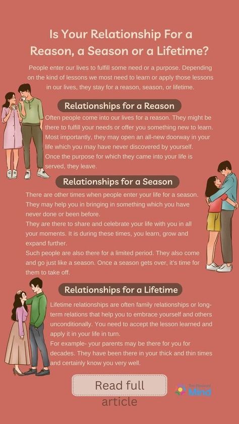 is your relationship for a reason, a season or a lifetime? Reason Season Lifetime Poem, Difficult Relationship Quotes, Stages Of Love, Easy Love Spells, Relationship Stages, Relationship Lessons, Relationship Therapy, How To Improve Relationship, Long Distance Relationship Quotes