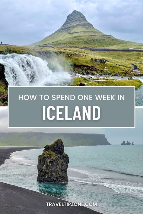 Iceland is a place where you’ll find a wealth of natural attractions. Iceland is a land of extraordinary colors and shapes. In the following article, you can read the itinerary for a 7-day trip to Iceland. We have created an itinerary that we have tried out ourselves. The 7-day round trip takes you around Iceland, visiting the most important destinations. The itinerary gives you tips and ideas to make the most of your trip to Iceland. So let’s see what you can see during a week in Iceland. Iceland Places, Iceland Travel Itinerary, Iceland Summer, Iceland Vacation, Travel Iceland, Iceland Travel Guide, Iceland Travel Tips, Iceland Road Trip, Iceland Itinerary