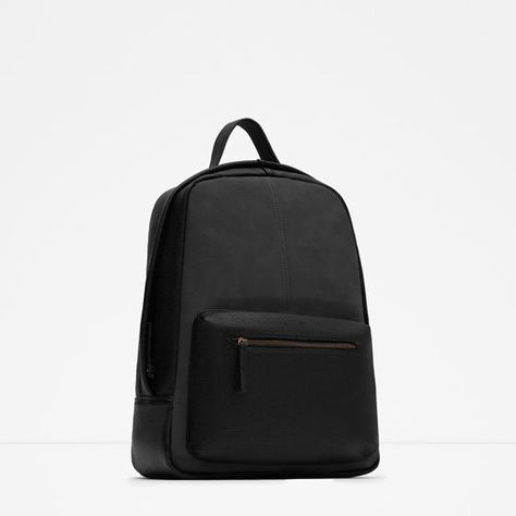 Image 2 of COMBINED BACKPACK from Zara Modern Men, Zara Collection, Zara Man, Online Sale, Zara United States, Online Bags, Modern Man, Sling Backpack, Leather Backpack