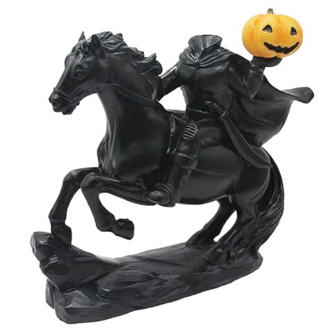 PRICES MAY VARY. Timeless Appeal for All Seasons: While perfect for Halloween, this Headless Horseman Decor is also suitable for display throughout the year. Its timeless and captivating design ensures it remains an intriguing conversation starter, adding character and a touch of mystery to your home decor external the spooky season. Versatile Display Possibilities: Enhance your home or office with this versatile Headless Horseman Statue. Its compact size and detailed design make it ideal for a Headless Horseman Halloween, Spooky Decorations, Halloween Centerpiece, Headless Horseman, Office Desktop, Miniature Houses, Spooky Decor, Unique Halloween, Detailed Design