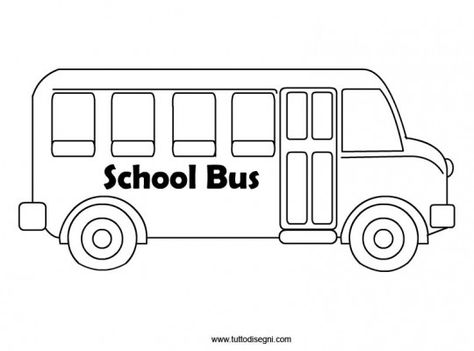 Bus Sketch Simple, How To Draw A School Bus, School Bus Drawing, Bus Drawing, Preschool Crafts Fall, Transportation Crafts, Hindi Worksheets, Fall Preschool, Wheels On The Bus