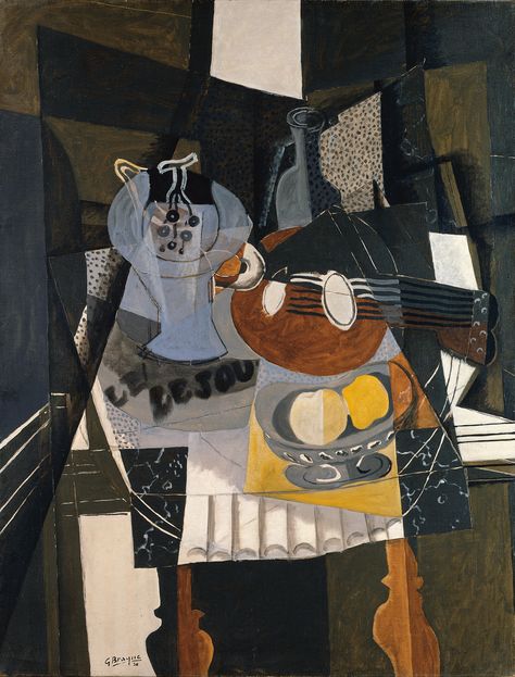 Georges Braque and the Cubist Still Life, 1928–1945 | The Phillips Collection Gino Severini, Still Life With Fruit, Istoria Artei, Georges Braque, Mandolin, Henri Matisse, Cubism, Pablo Picasso, Still Life Painting