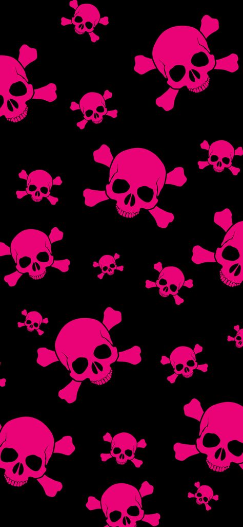 Cool Emo Wallpapers, Pink Emo Aesthetic Wallpaper, Pink Gothic Wallpaper, 2000s Wallpaper Iphone, Pink Emo Wallpaper, Pink Skull Wallpaper, Emo Wallpapers, Emo Aesthetic Wallpaper, Skull Wallpapers