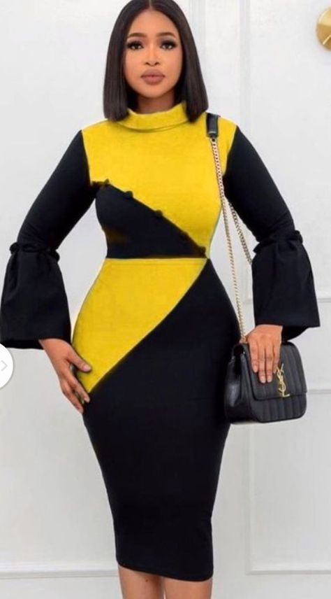 Dart Manipulated Gown, Dart Manipulated Dresses, Rose Sleeve, Modest Casual Outfits, Chic Dress Classy, Corporate Wear, Classy Casual, Classy Casual Outfits, African Print Fashion Dresses