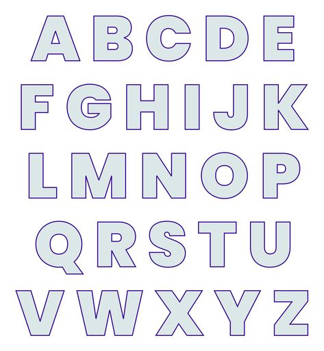 Bold Alphabet Letters, 3 Inch Letter Stencils Printables Free, Outline Alphabet Letters, Applique Letters Printable, Free Printable Letters 3 Inch Alphabet, Applique Alphabet Letters Templates Free, Letter Patterns Templates Free Printable, Felt Alphabet Letters Templates, Applique Letters Template Free