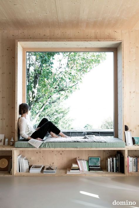 Window Seat Design, Window Benches, Hus Inspiration, घर की सजावट, French House, Window Seat, Grey Walls, Bay Window, Reading Nook